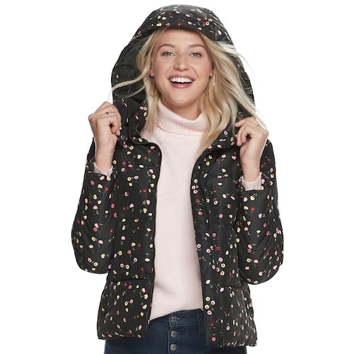 POPSUGAR Printed Puffer