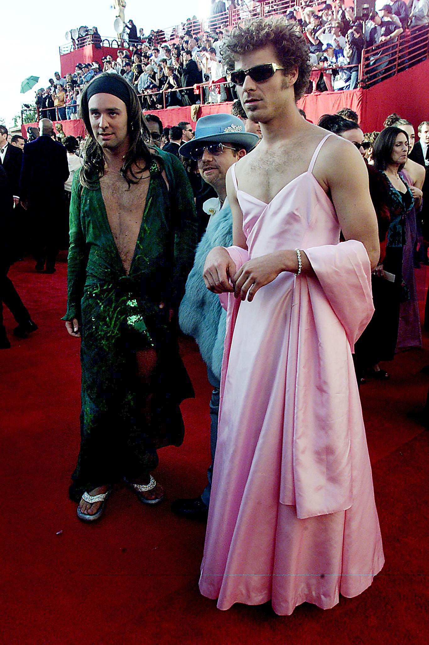South Park's Trey Parker and Matt Stone, 2000 | 50 Oscars Looks You'll Have to See to Believe | POPSUGAR Fashion Photo 24