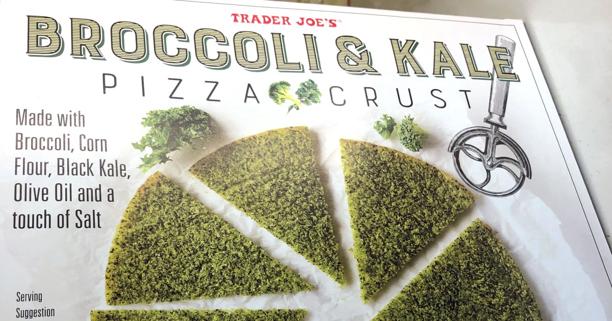 Trader Joe's Broccoli and Kale Pizza Crust Review POPSUGAR Fitness