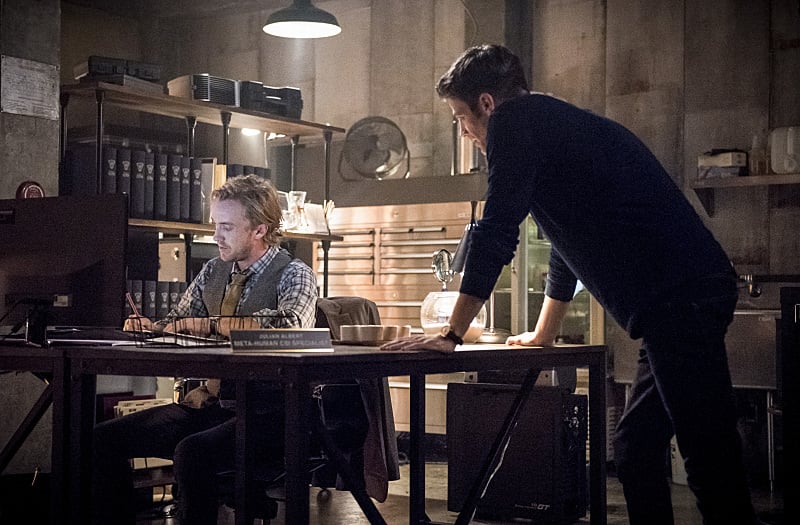 Tom Felton on The Flash Pictures