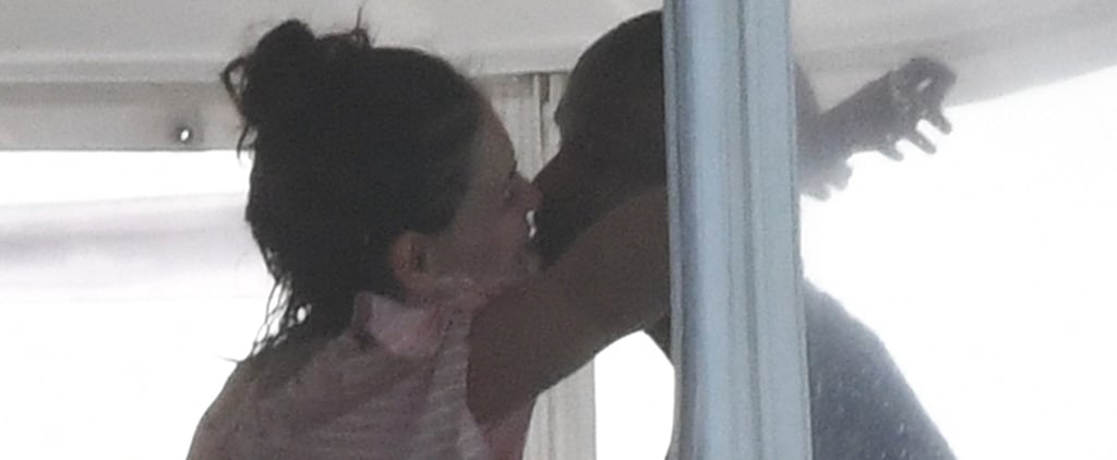 Katie Holmes and Jamie Foxx Kissing on Yacht Dec. 2018