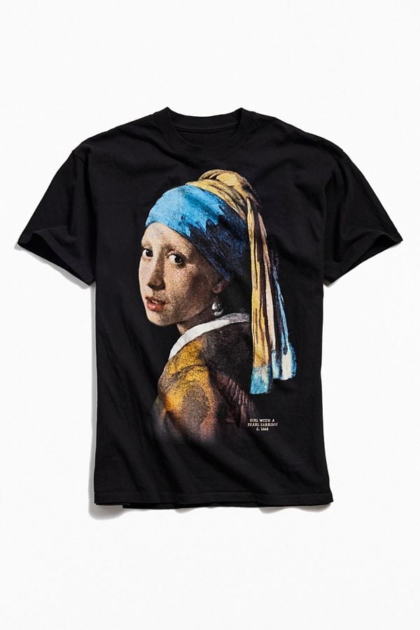 Girl With Pearl Earring Tee | Urban Outfitters Released New 