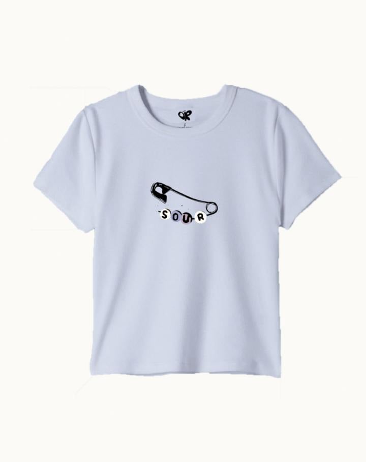 Sour Paperclip Baby Tee