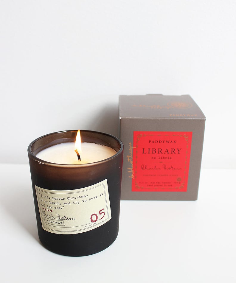 A Cool Candle: Charles Dickens Library Candle