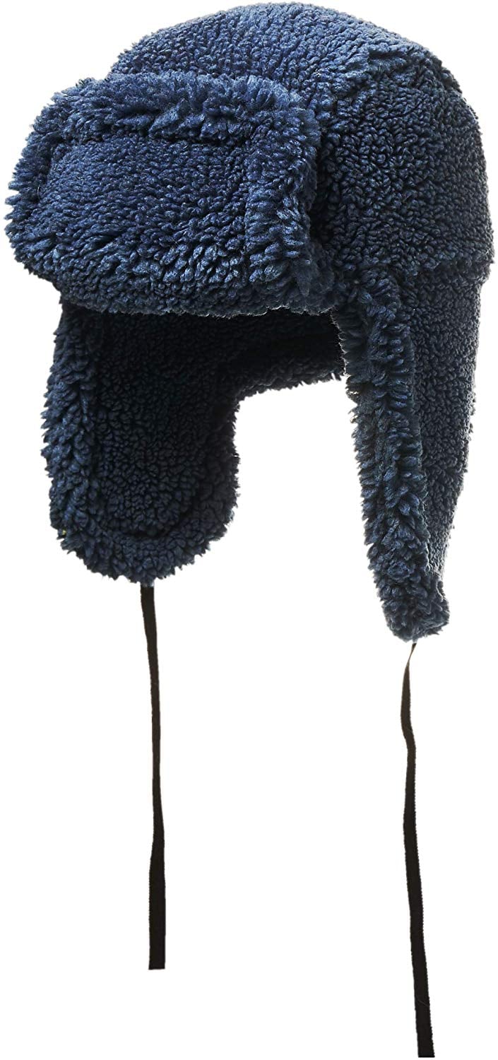 House of Fluff Faux-Fur Shearling Hat 