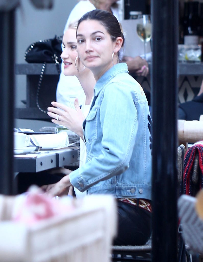 Lily Aldridge and Behati Prinsloo Out in LA March 2016