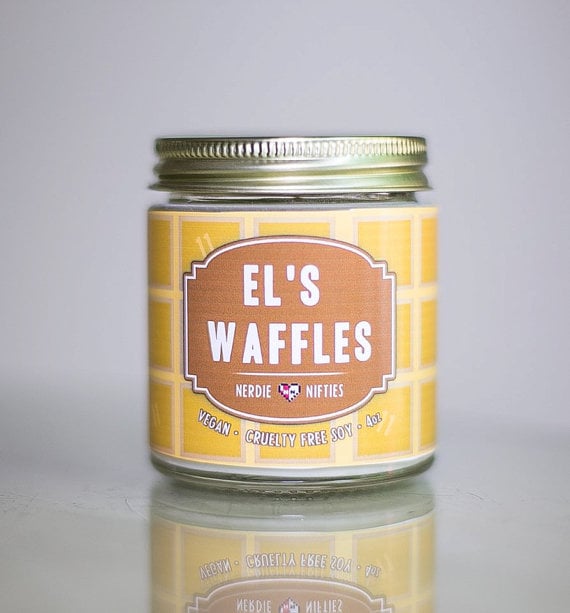 El's Waffles Candle