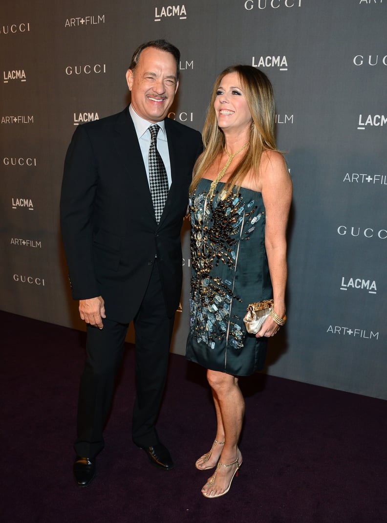 Tom Hanks and Rita Wilson in 2012