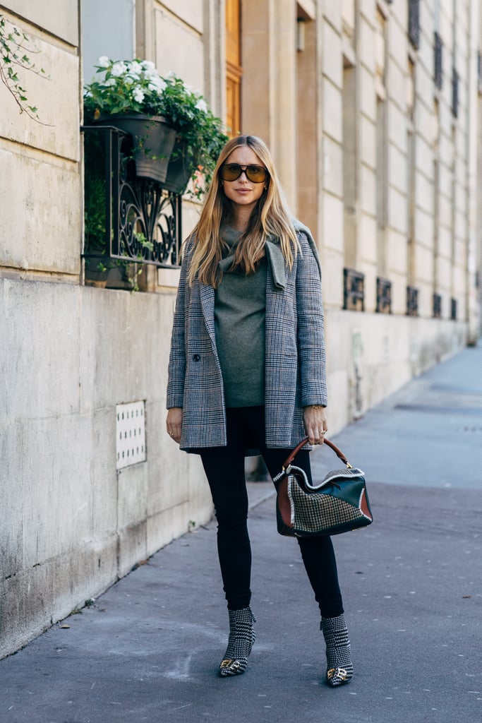 Pernille Teisbaek with a Loewe bag