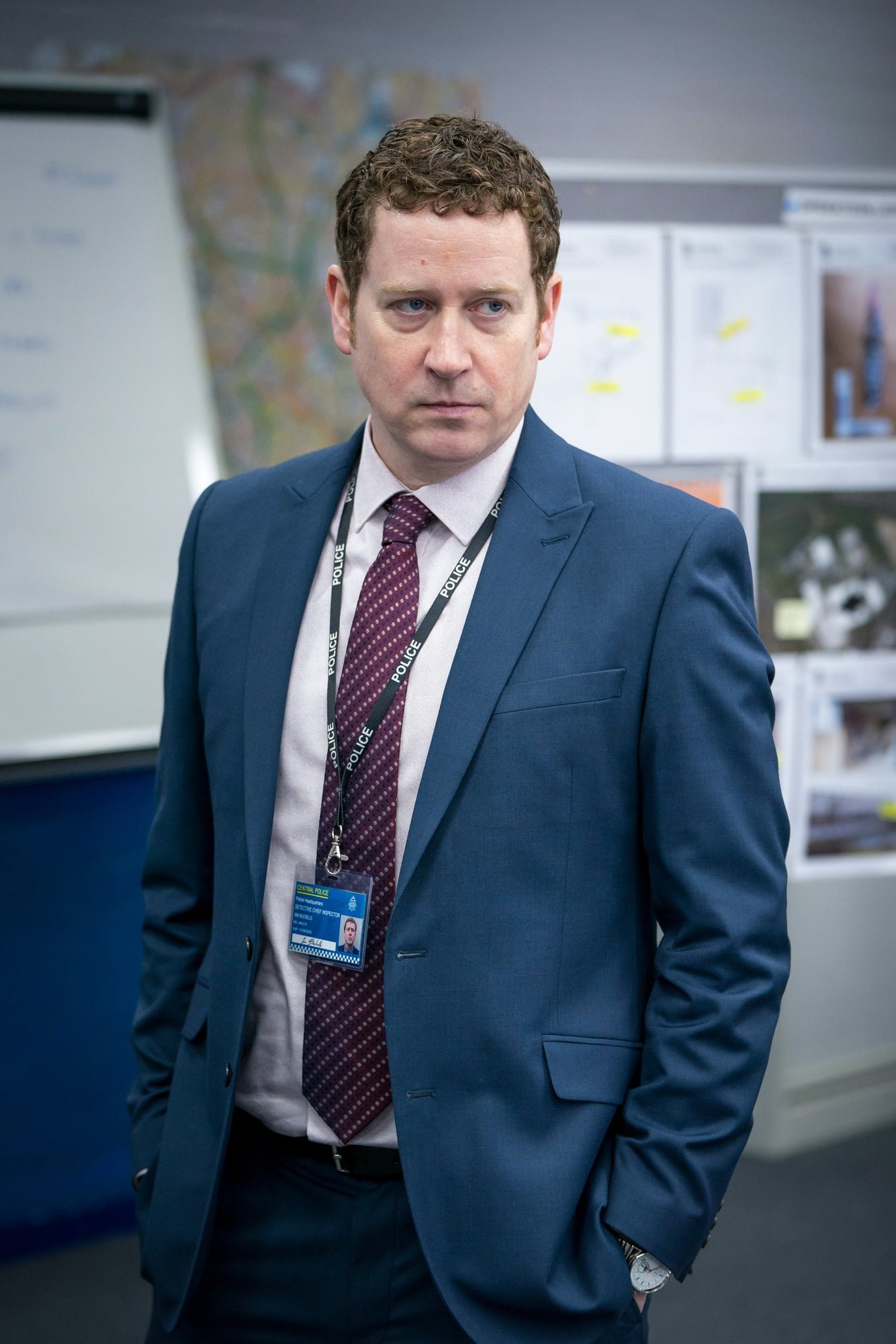 WARNING: Embargoed for publication until 00:00:01 on 23/03/2021 - Programme Name: Line of Duty S6 - TX: n/a - Episode: Line Of Duty - Ep 2 (No. n/a) - Picture Shows:  DCI Ian Buckells (NIGEL BOYLE) - (C) World Productions - Photographer: Steffan Hill