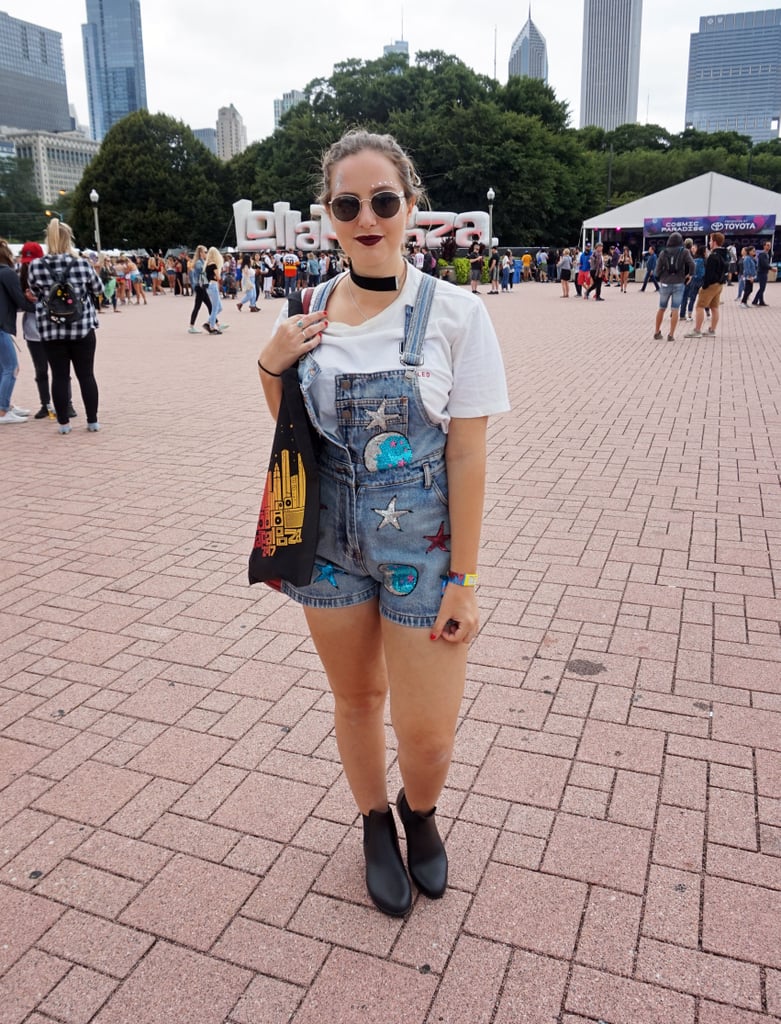 Embroidered denim is not only one of 2017's biggest trends, but also adds a little bit of fun to any standard jeans or overalls at a festival.