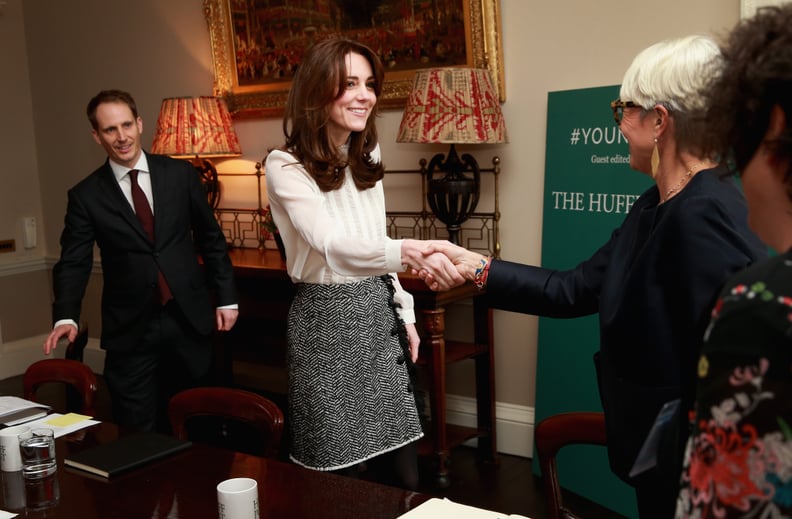 Kate Middleton's Dolce and Gabbana Skirt at Huffington Post | POPSUGAR ...