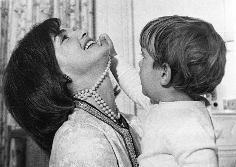 First Lady Jacqueline Kennedy and JFK Jr., 1962