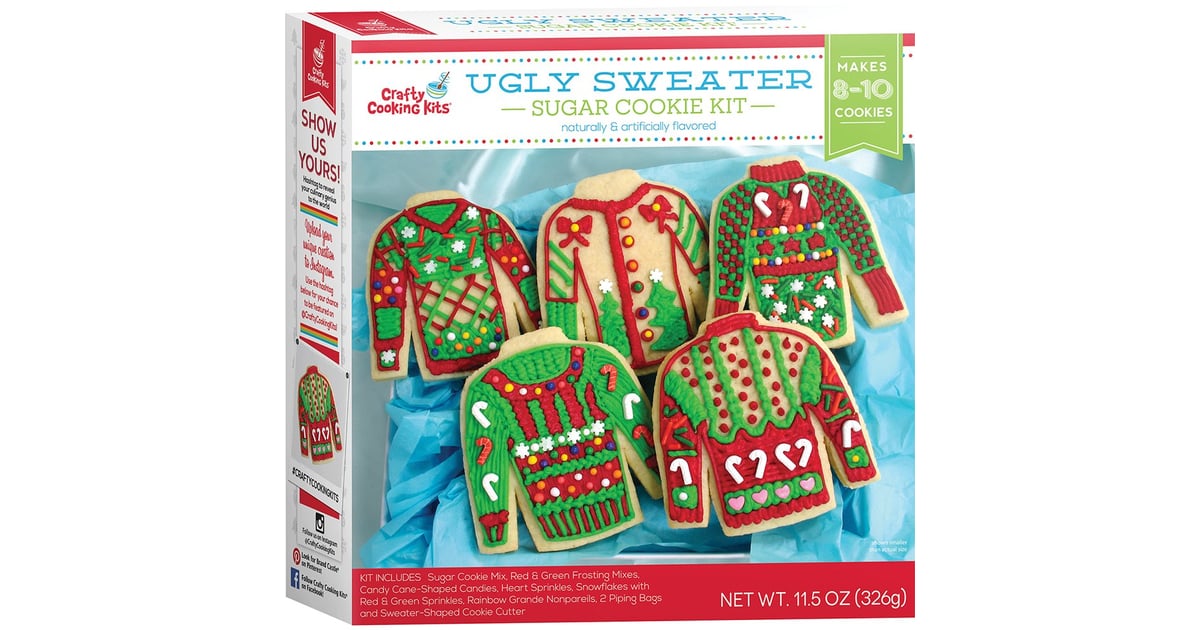 In the Mix Ugly Sweater Cookie Kit Ugly Christmas Sweater Cookie Kits