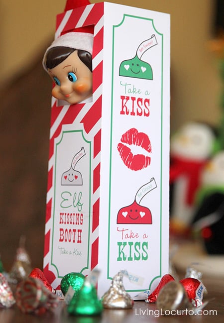 Elf Kissing Booth