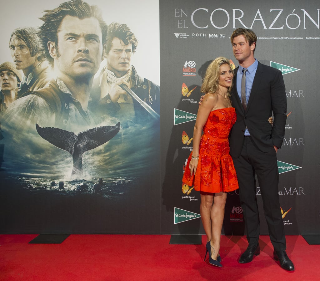 Chris Hemsworth and Elsa Pataky Spanish Premiere 2015