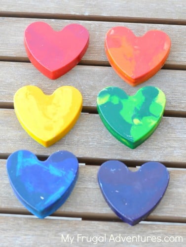 Heart Crayons