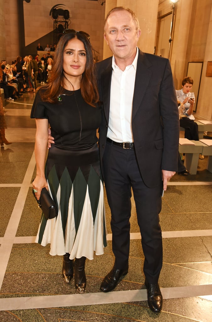 Salma Hayek's Skirt at London Fashion Week Spring 2017