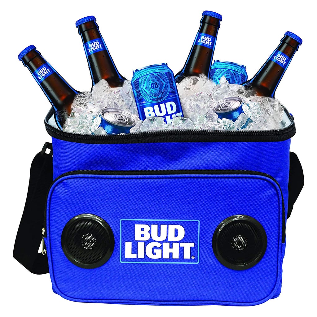 Bud Light Soft Cooler With Bluetooth Speaker