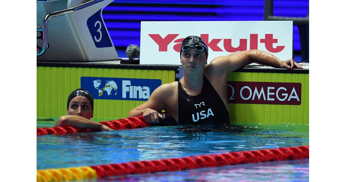 Katie Ledecky After Taking Second in the 400m Katie Ledecky Wins the