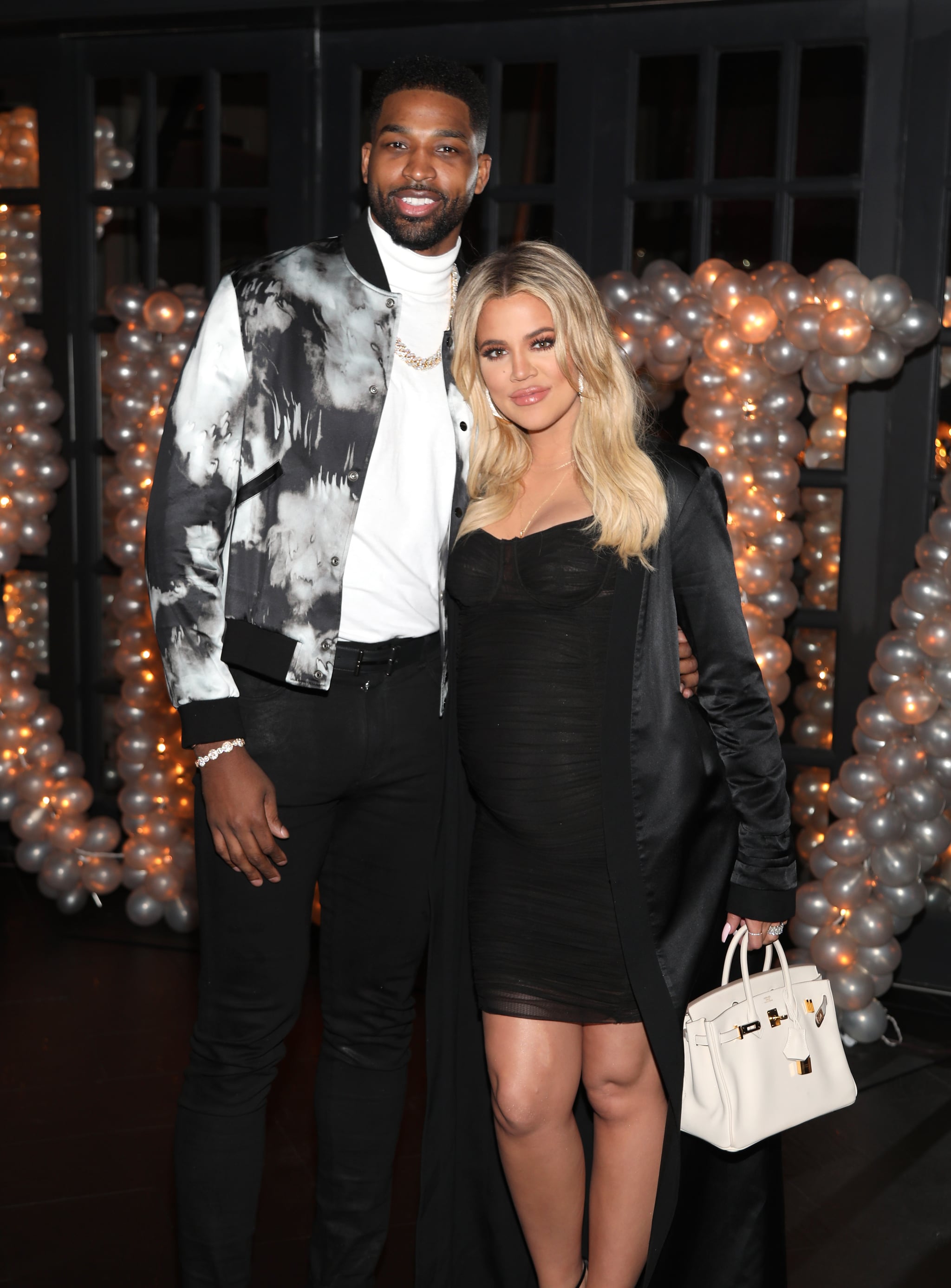 LOS ANGELES, CA - MARCH 10:  Tristan Thompson and Khloe Kardashian pose for a photo as Remy Martin celebrates Tristan Thompson's Birthday at Beauty & Essex on March 10, 2018 in Los Angeles, California.  (Photo by Jerritt Clark/Getty Images for Remy Martin )