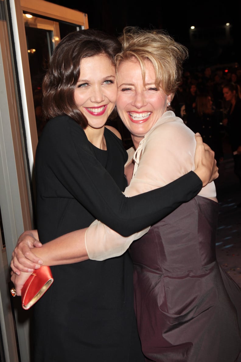 With Maggie Gyllenhaal