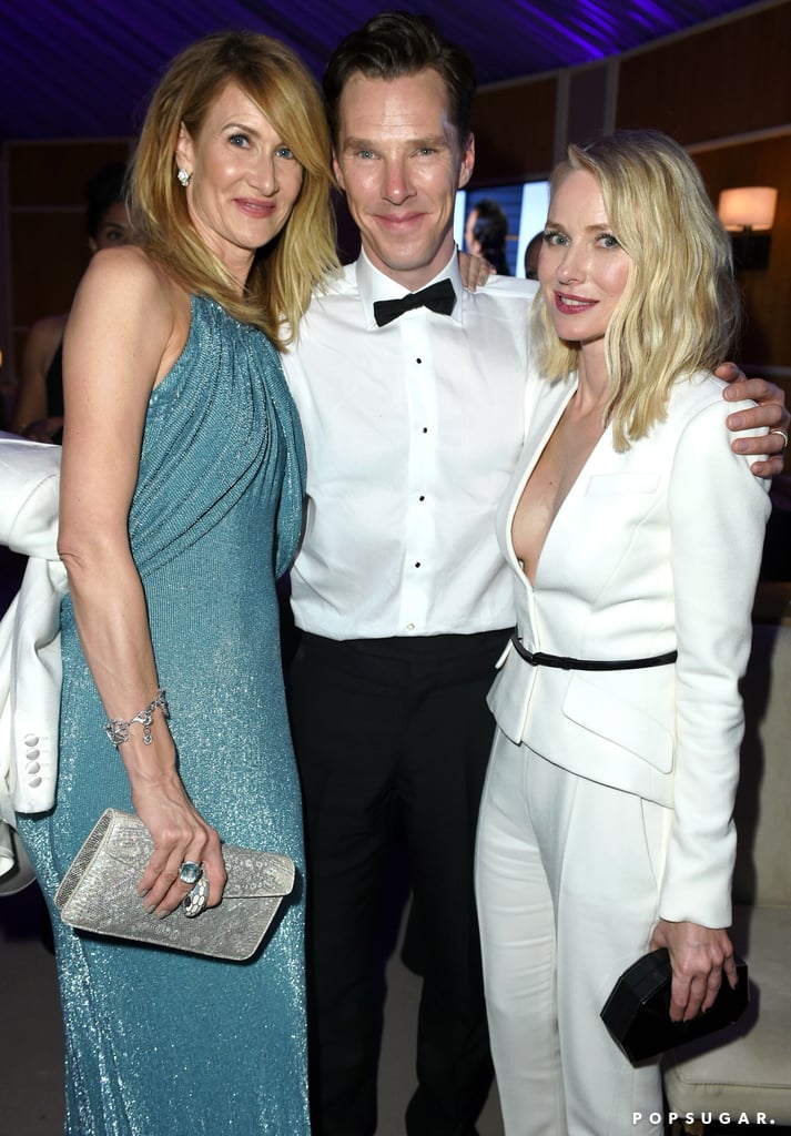 Laura Dern, Benedict Cumberbatch, and Naomi Watts Laura Dern, Benedict Cumberbatch, and Naomi Watts