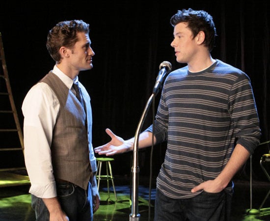 Finn has a heart-to-heart with Mr. Schue.
Finn has a heart-to-heart with Mr. Schue.