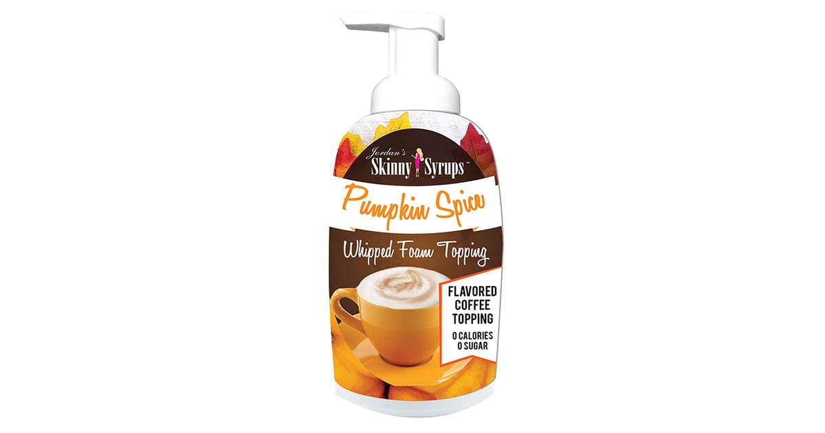 Jordan's Skinny Syrups Pumpkin Spice Whipped Foam Topping Pumpkin