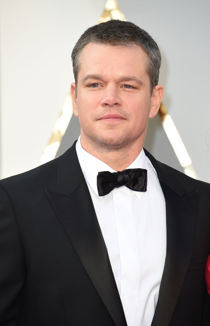 Matt Damon Hot Guys at the Oscars 2016 POPSUGAR Celebrity Photo 12