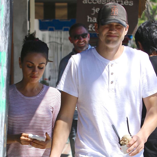 Mila Kunis and Ashton Kutcher Out in LA May 2016