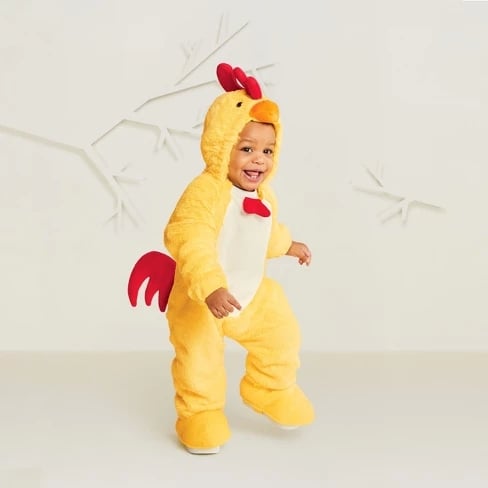 Baby Plush Chicken Halloween Costume