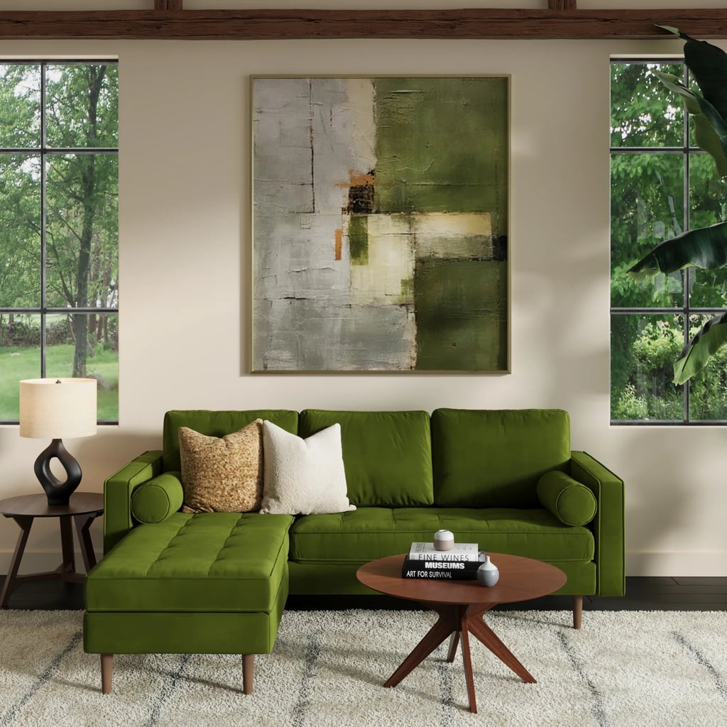 Best Midcentury-Modern Sectional at Wayfair