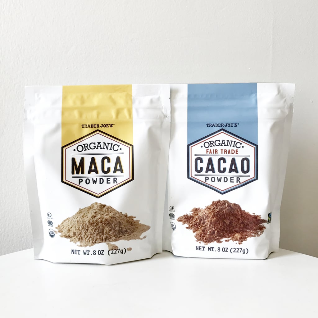 Organic Cacao Powder ($4) and Organic Maca Powder ($5)