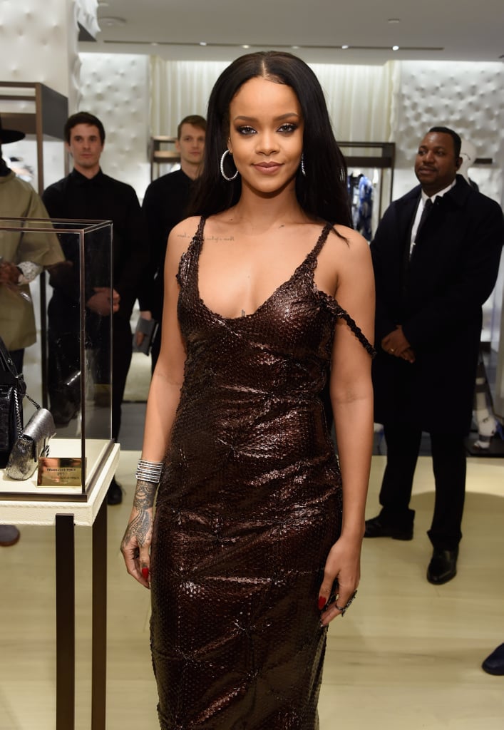 Rihanna was on hand for the opening of Fendi's flagship store on Madison Avenue.