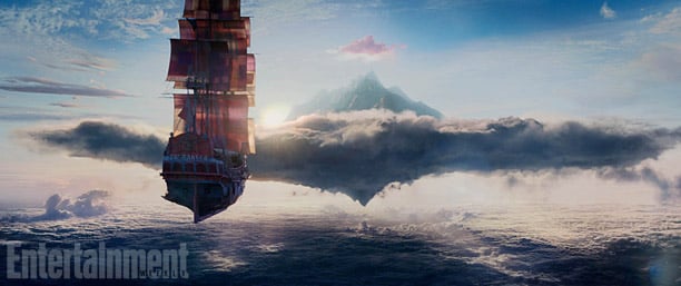 There's the infamous flying ship!