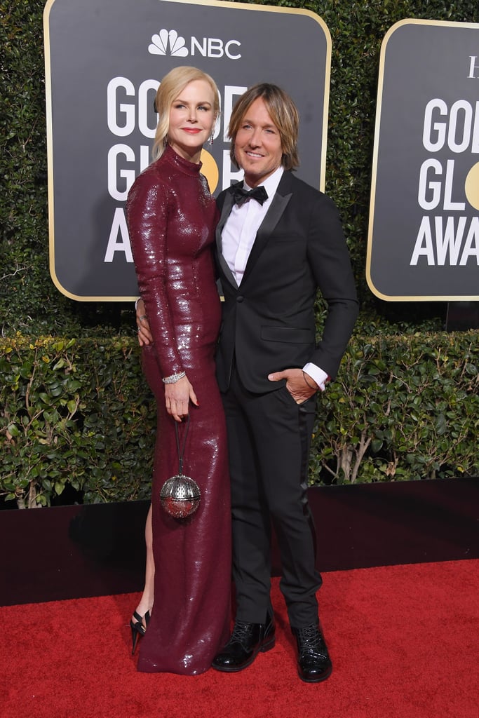 Nicole Kidman and Keith Urban at the 2019 Golden Globes