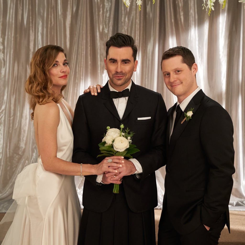 Alexis Rose Wedding Dress From Schitt S Creek Series Finale Popsugar Fashion Showing you bridal outfit inspiration photos for your wedding weekend. alexis rose wedding dress from schitt s