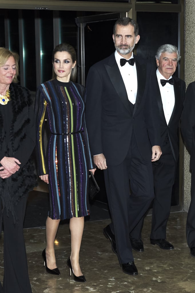 Queen Letizia's Nina Ricci Dress December 2016