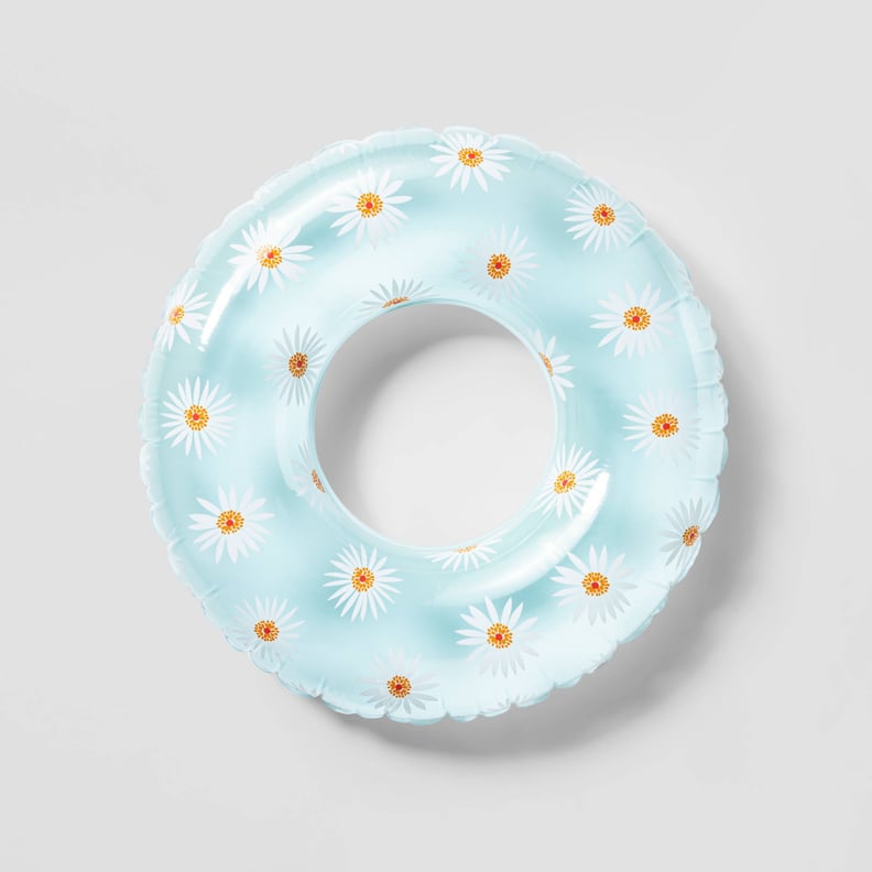 A Floral Pool Float: Sun Squad Daisy Ring Tube