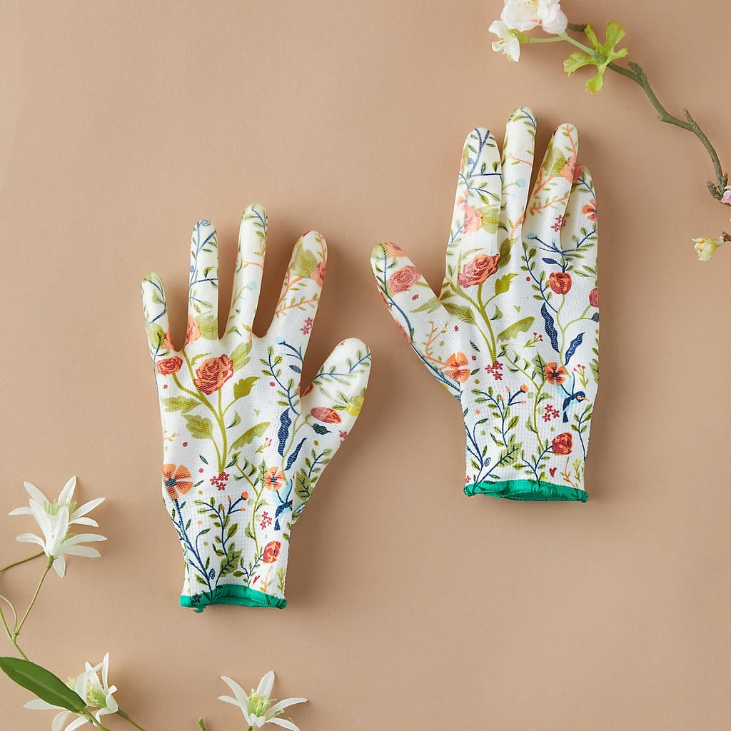 Floral Garden Weeder Gloves