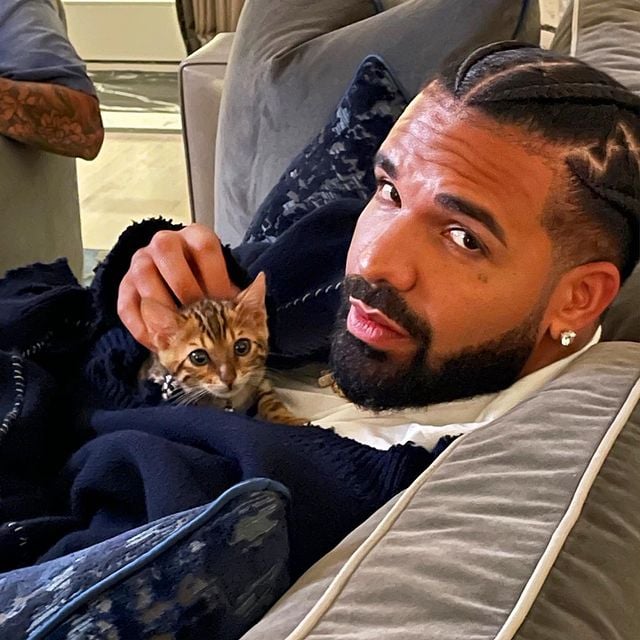 Drake's Face Tattoo of "sg"