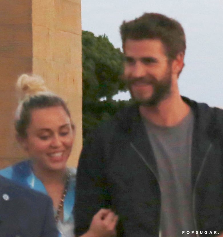 Liam Hemsworth and Miley Cyrus Out in LA July 2016