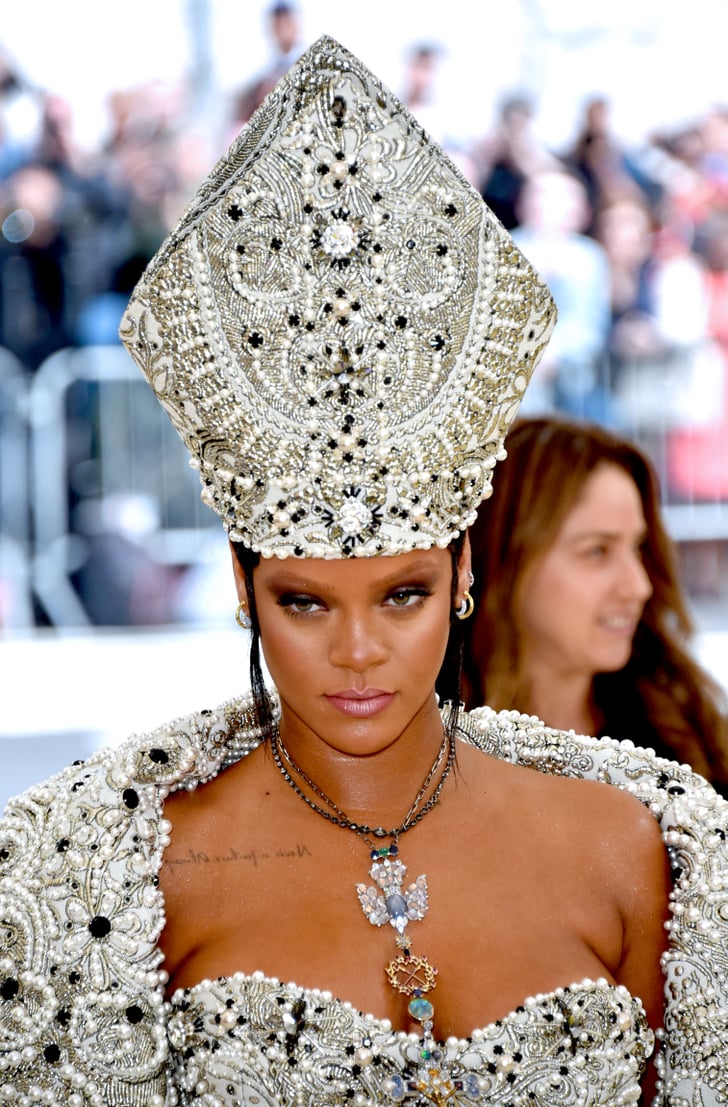 Rihanna at the 2018 Met Gala Photos POPSUGAR Celebrity Photo 10