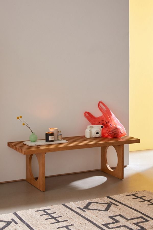 Caspar Bench Urban Outfitters Released a Fall Furniture