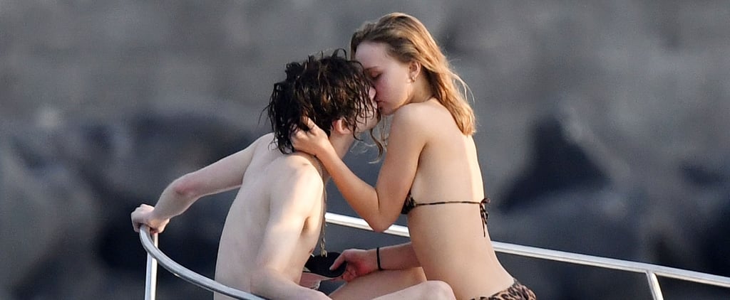 Whew! Timothée Chalamet and Lily-Rose Depp Get Hot and Heavy in Italy