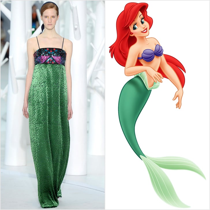 Ariel Dresses That Look Like Disney Princess Gowns Fall 2015