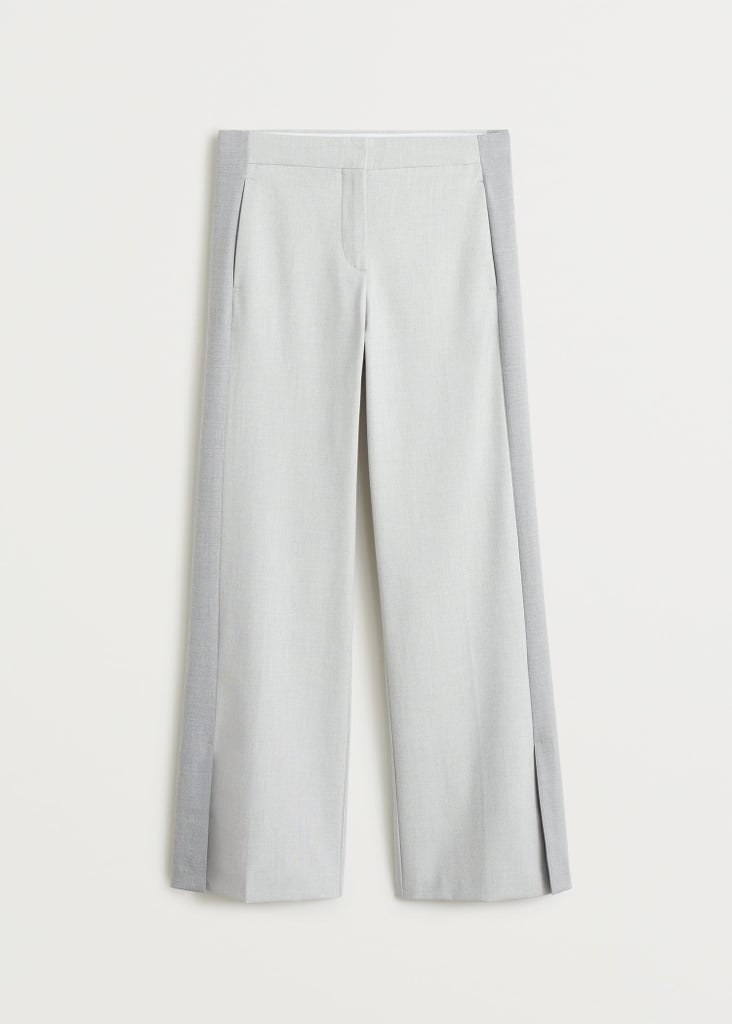 slit hem pants