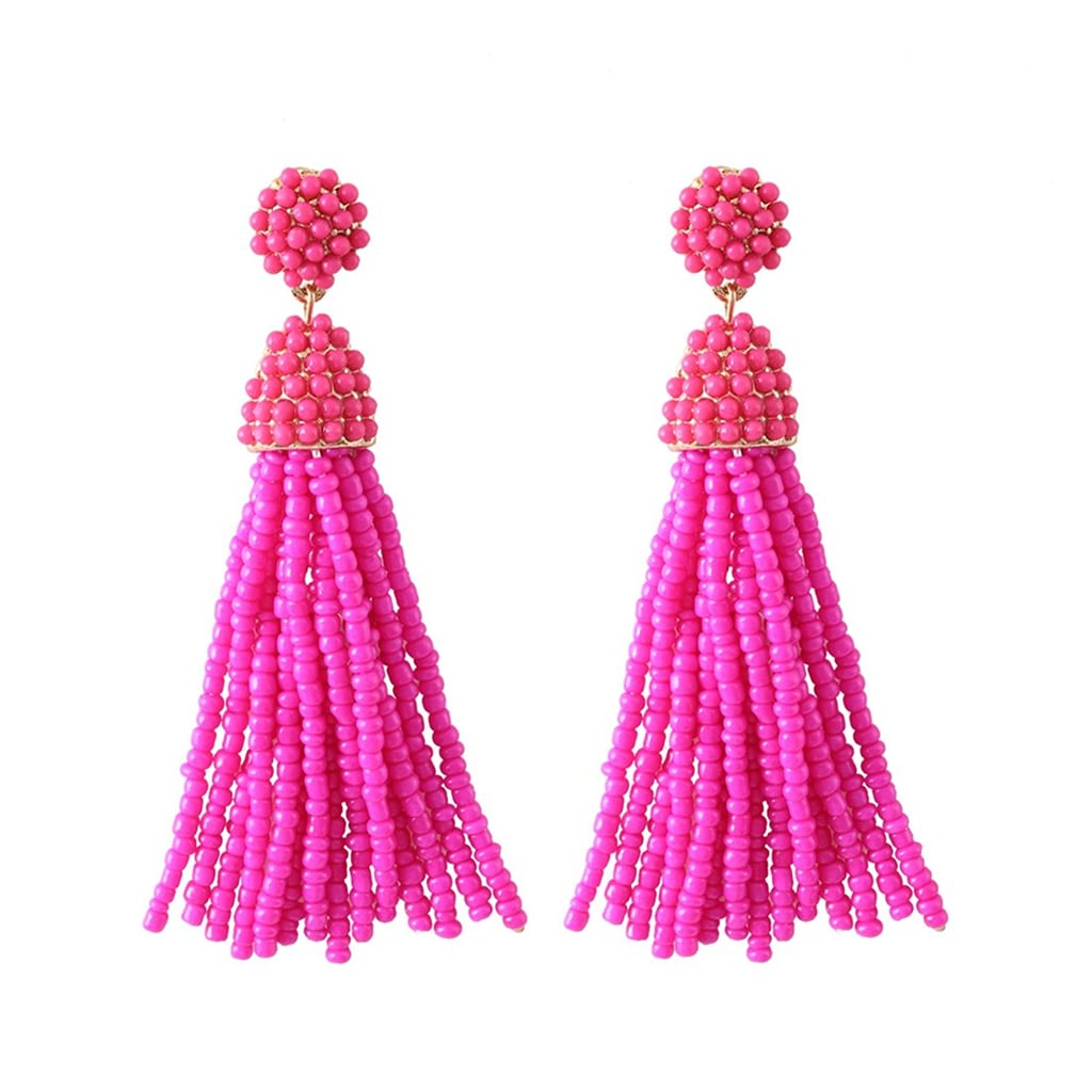 NLCAC Beaded Tassel Earrings