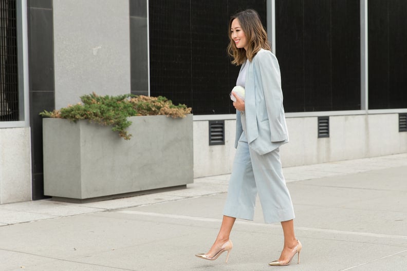 A Powdery-Hued Suit